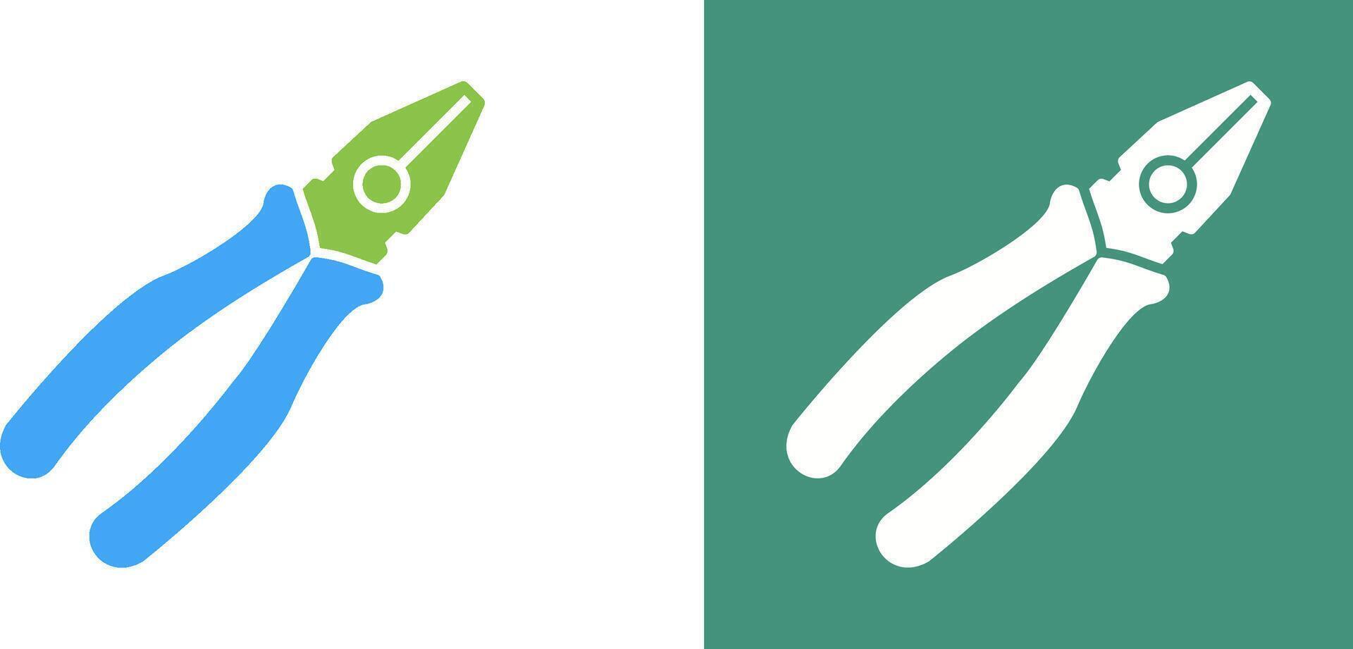 Pliers Icon Design vector