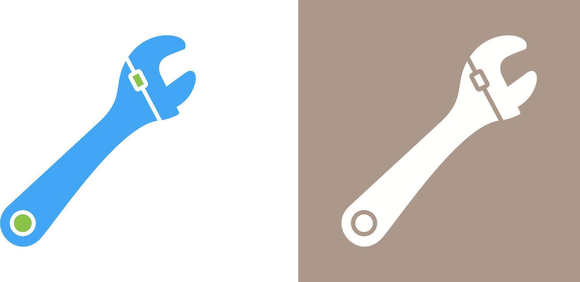 Wrench Icon Design vector