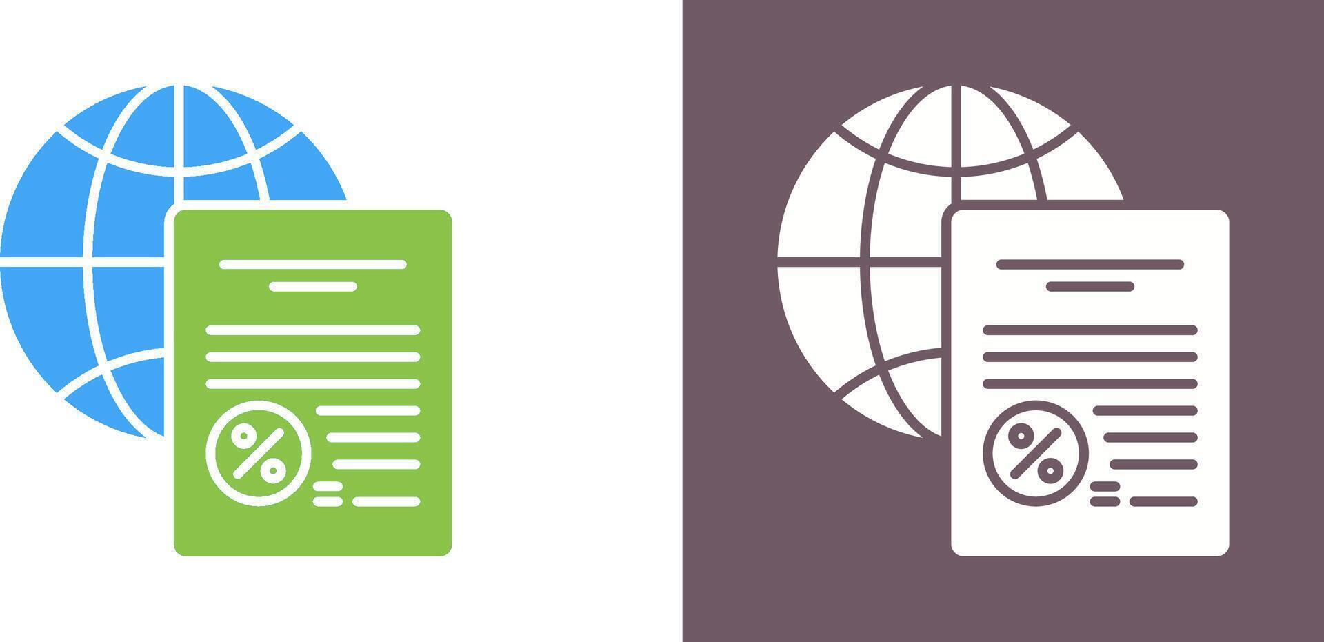Global Icon Design vector