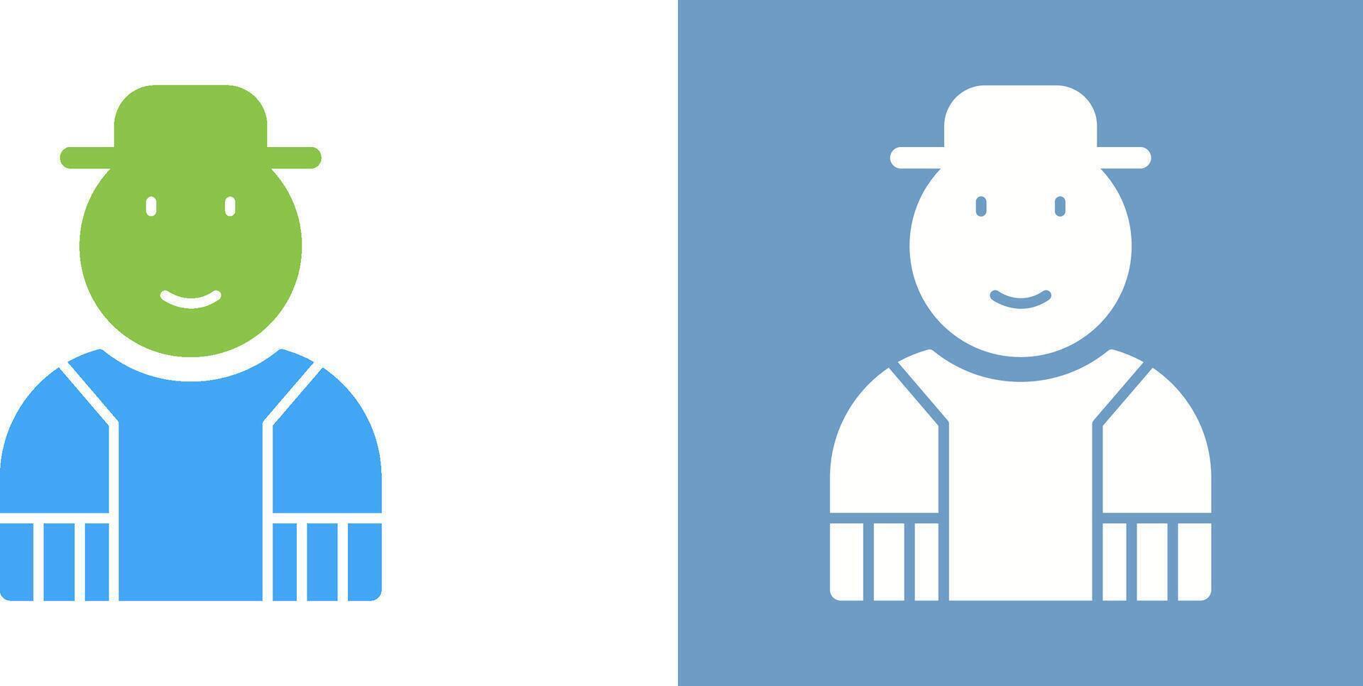 Gardener Icon Design vector