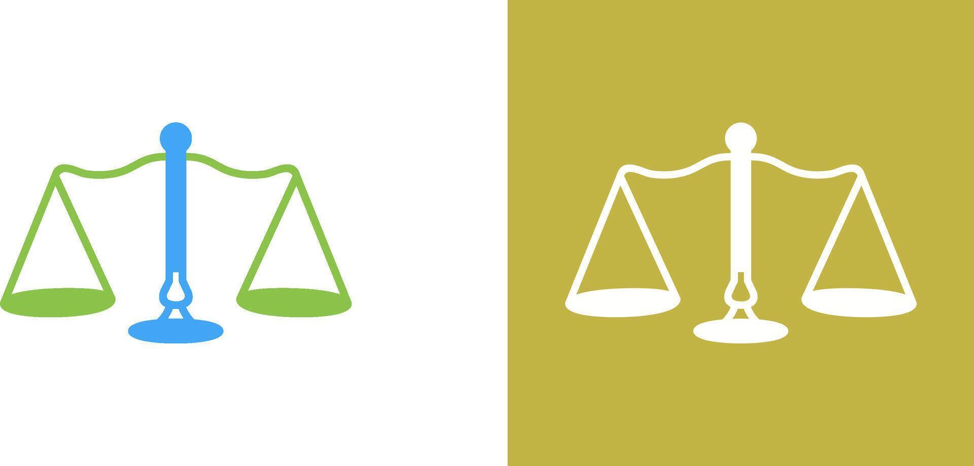 Scale Icon Design vector