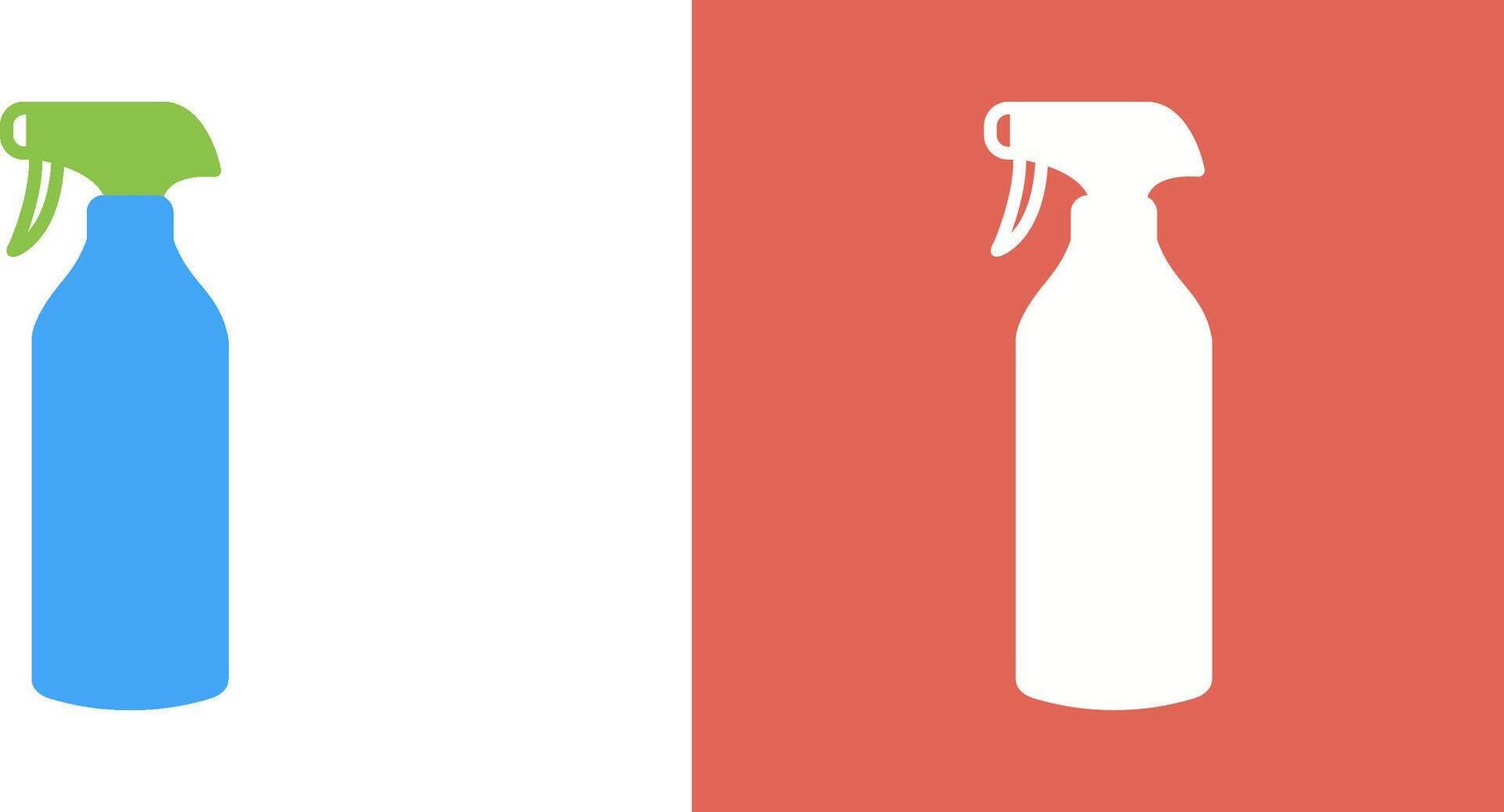 Spray bottle Icon Design vector