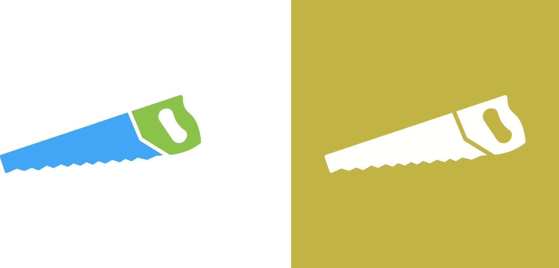 Handsaw Icon Design vector