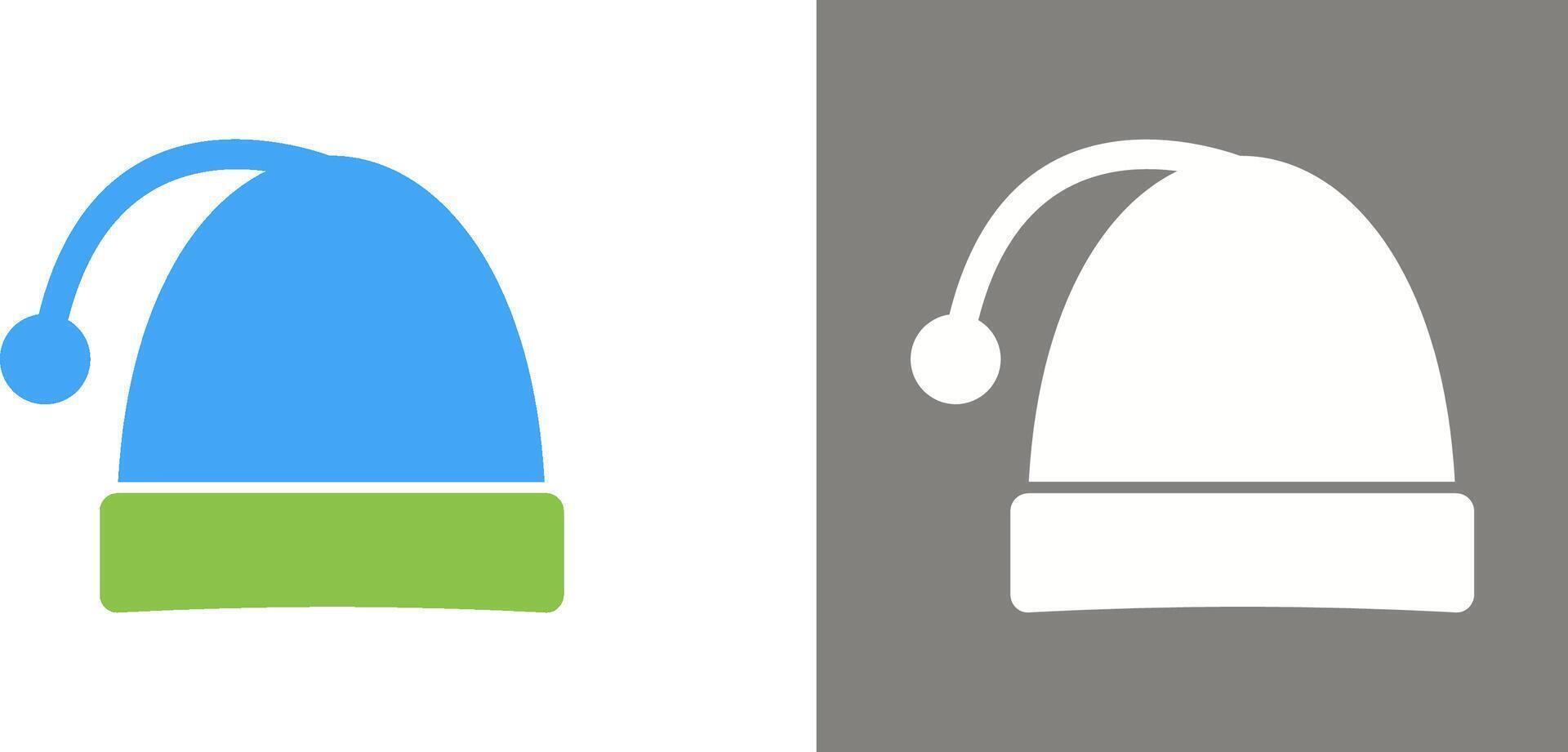 Christmas Cap Icon Design vector