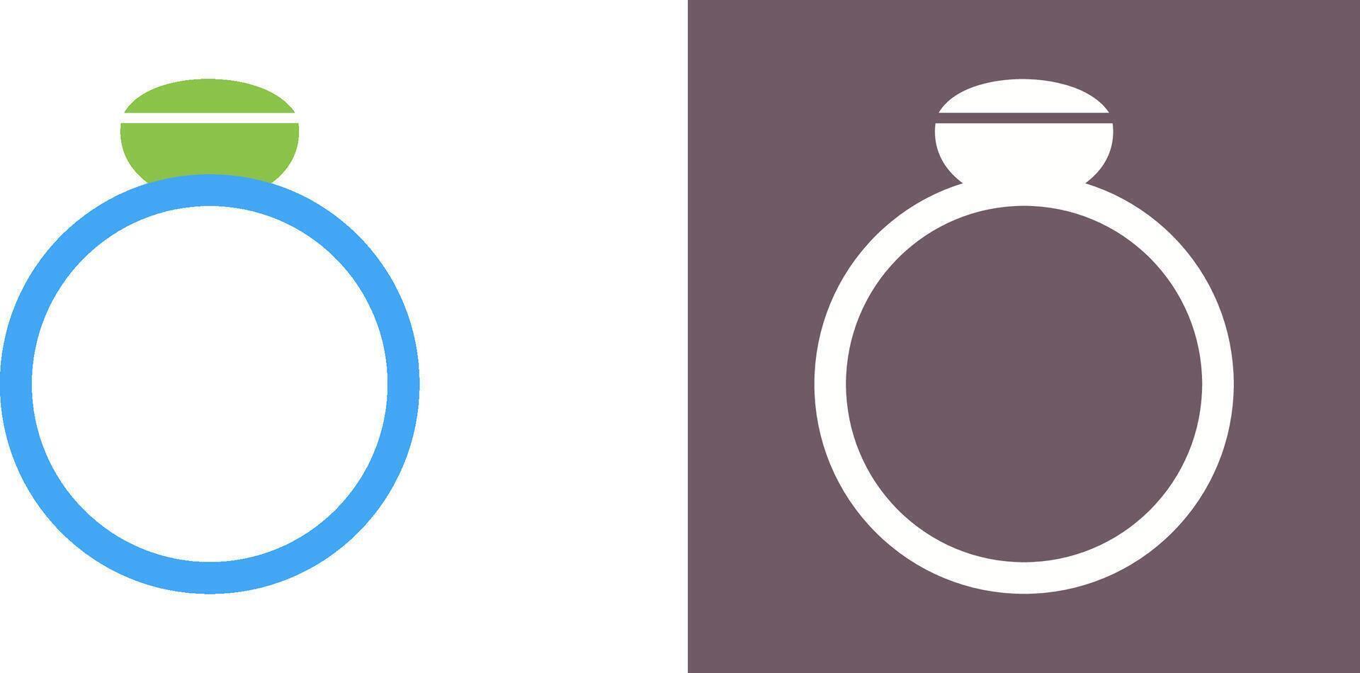 Ring Icon Design vector