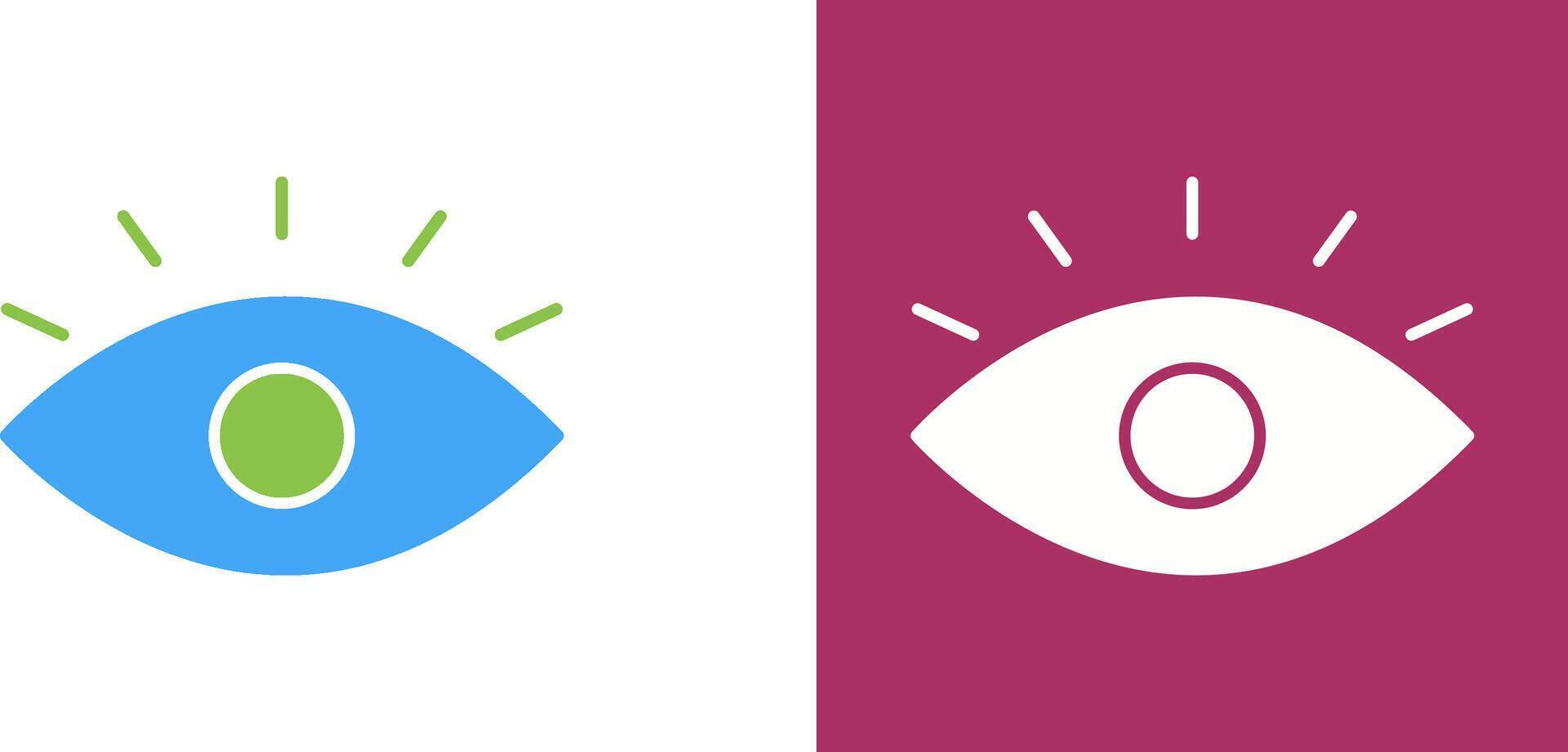 Eye Icon Design vector