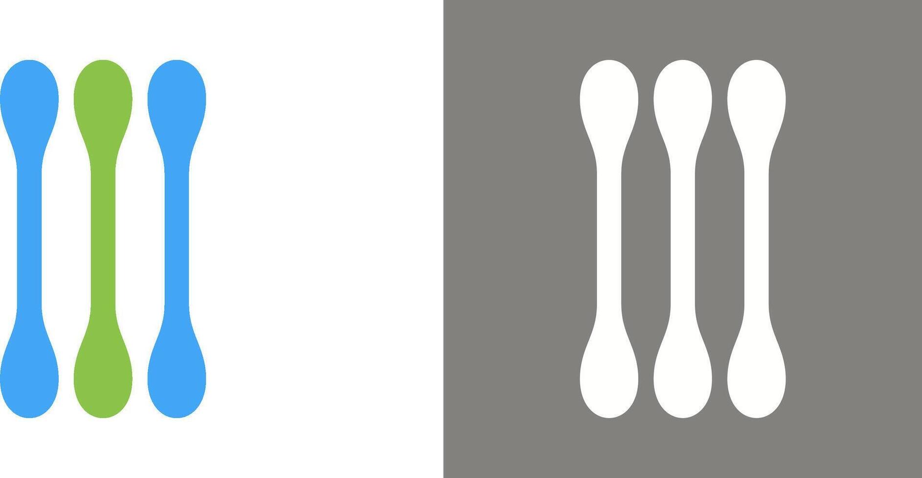 Cotton Bud Icon Design vector