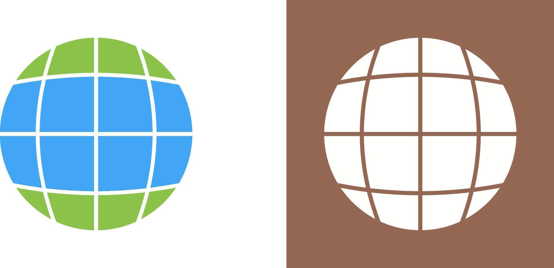 Globe Icon Design vector