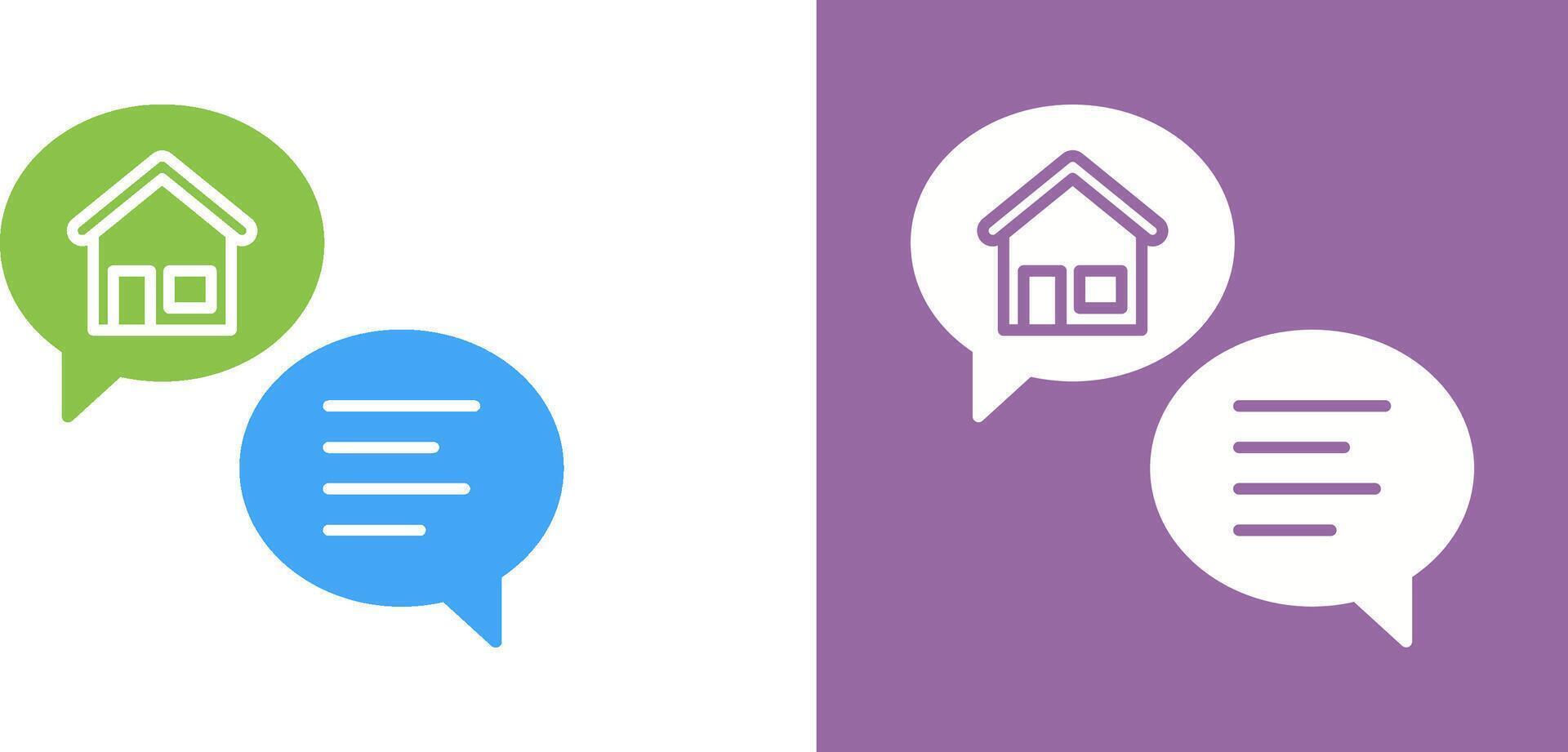 Conversation Icon Design vector