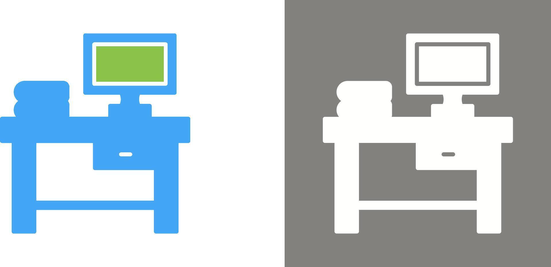 Table Icon Design vector