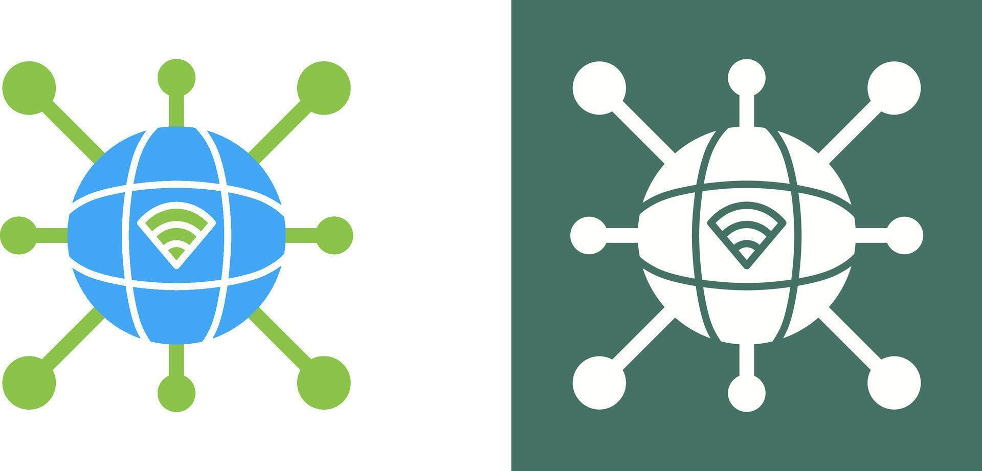 Internet Icon Design vector