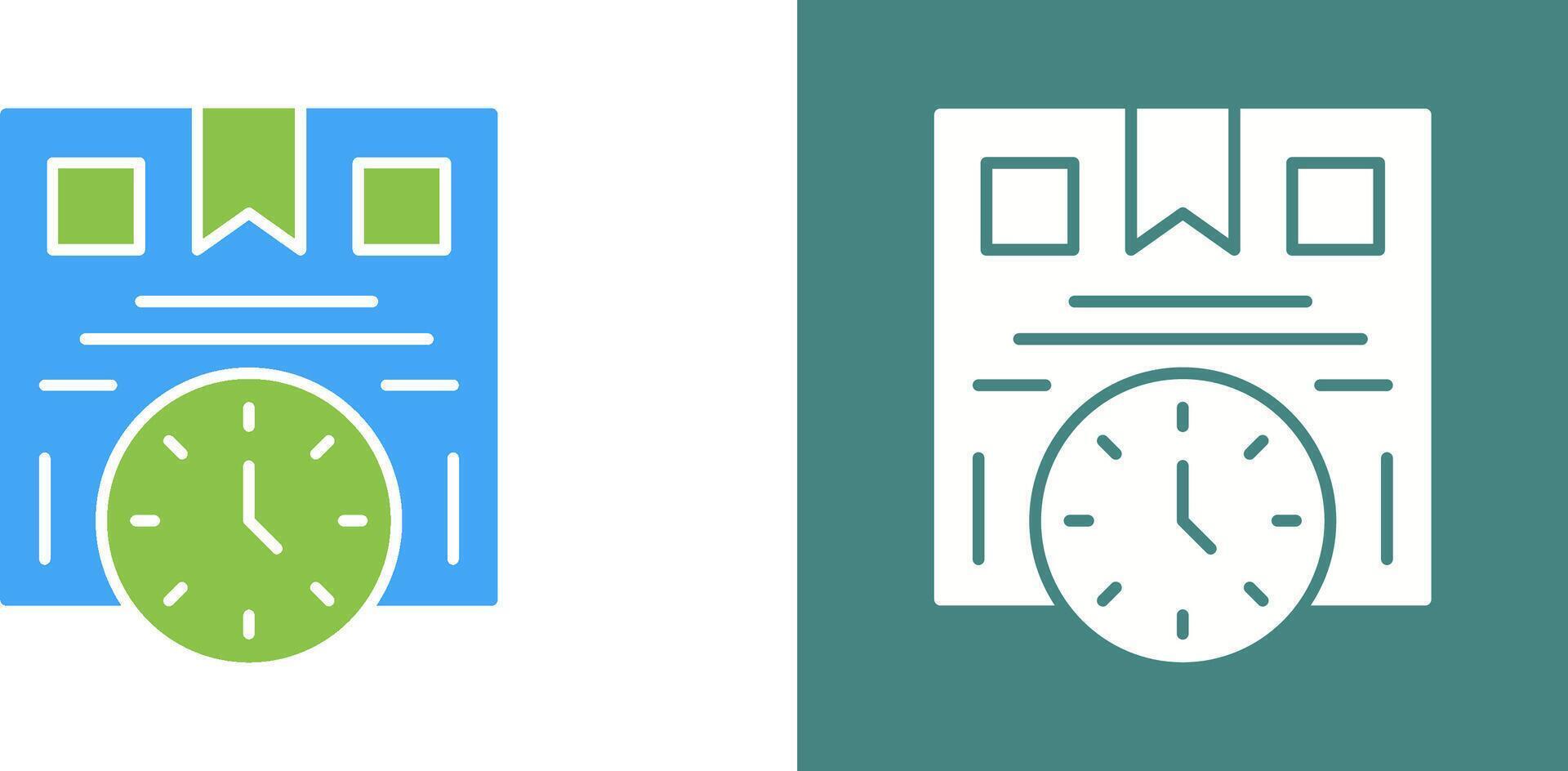 Time is Money Icon Design vector