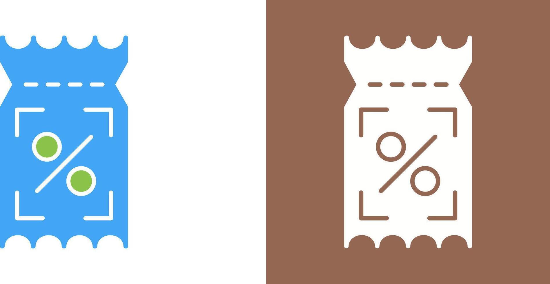 Coupons Icon Design vector