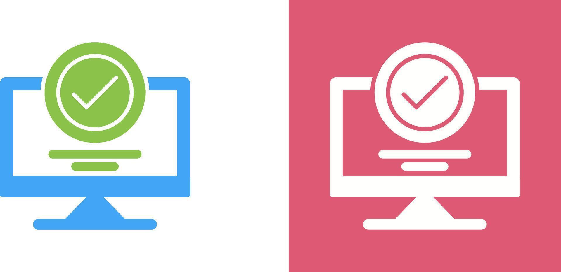 Confirmation Icon Design vector