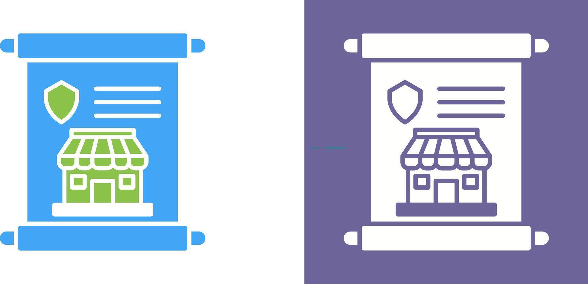 Policy Icon Design vector