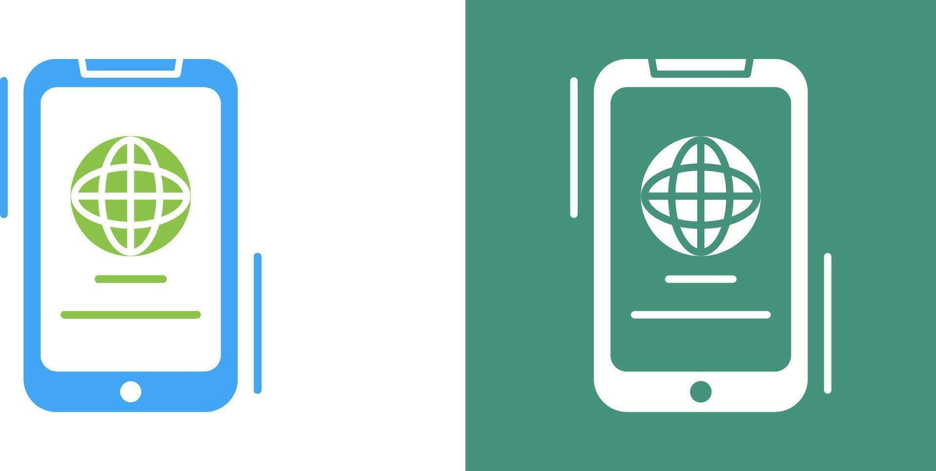 Browser Icon Design vector