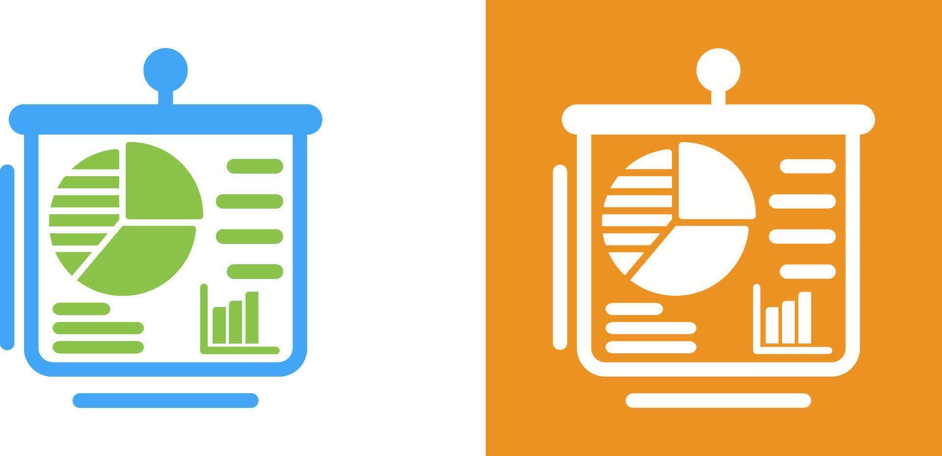 Presentation Icon Design vector