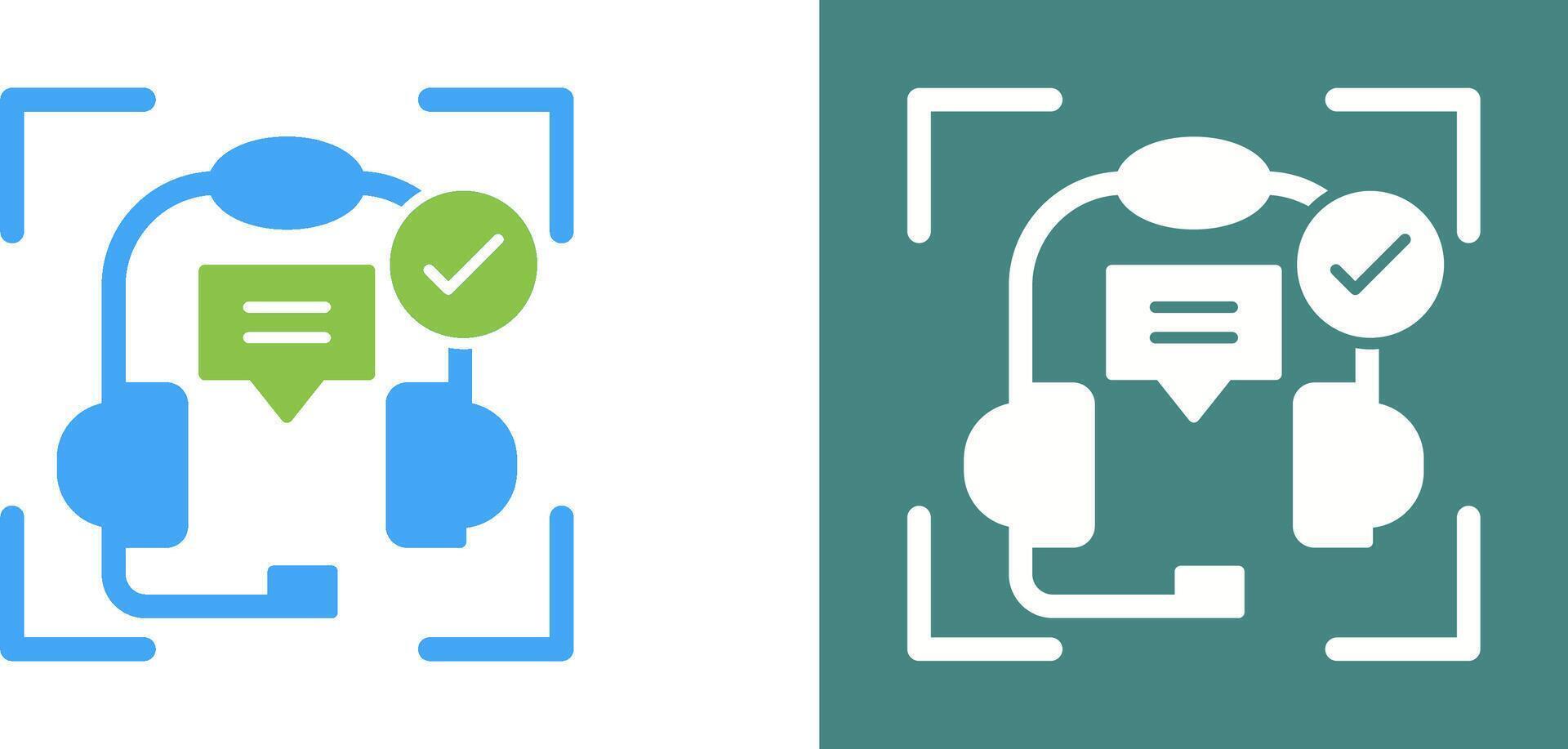 Technical Support Icon Design vector