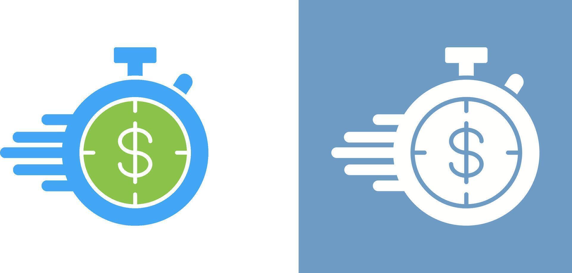Timer Icon Design vector