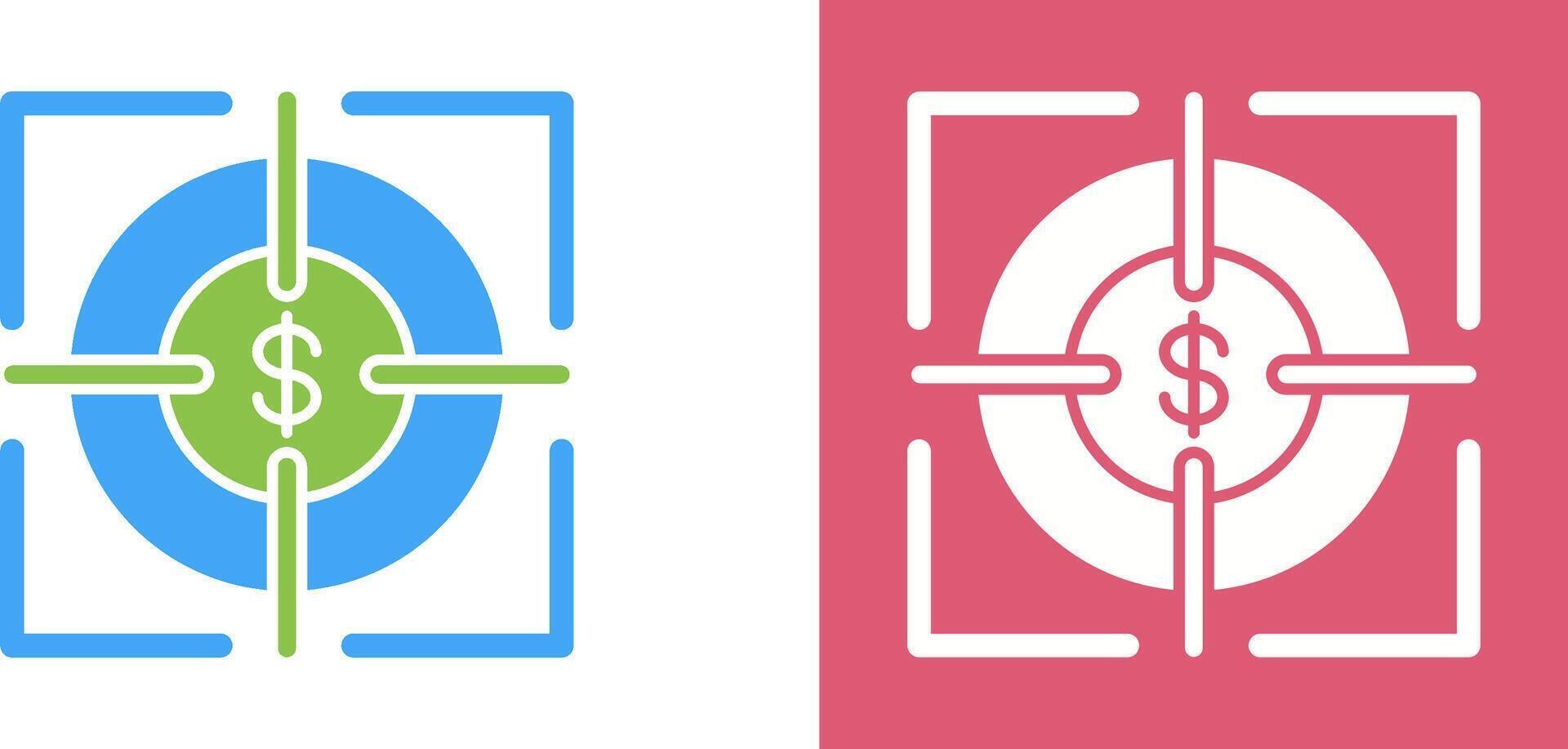 Target Icon Design vector