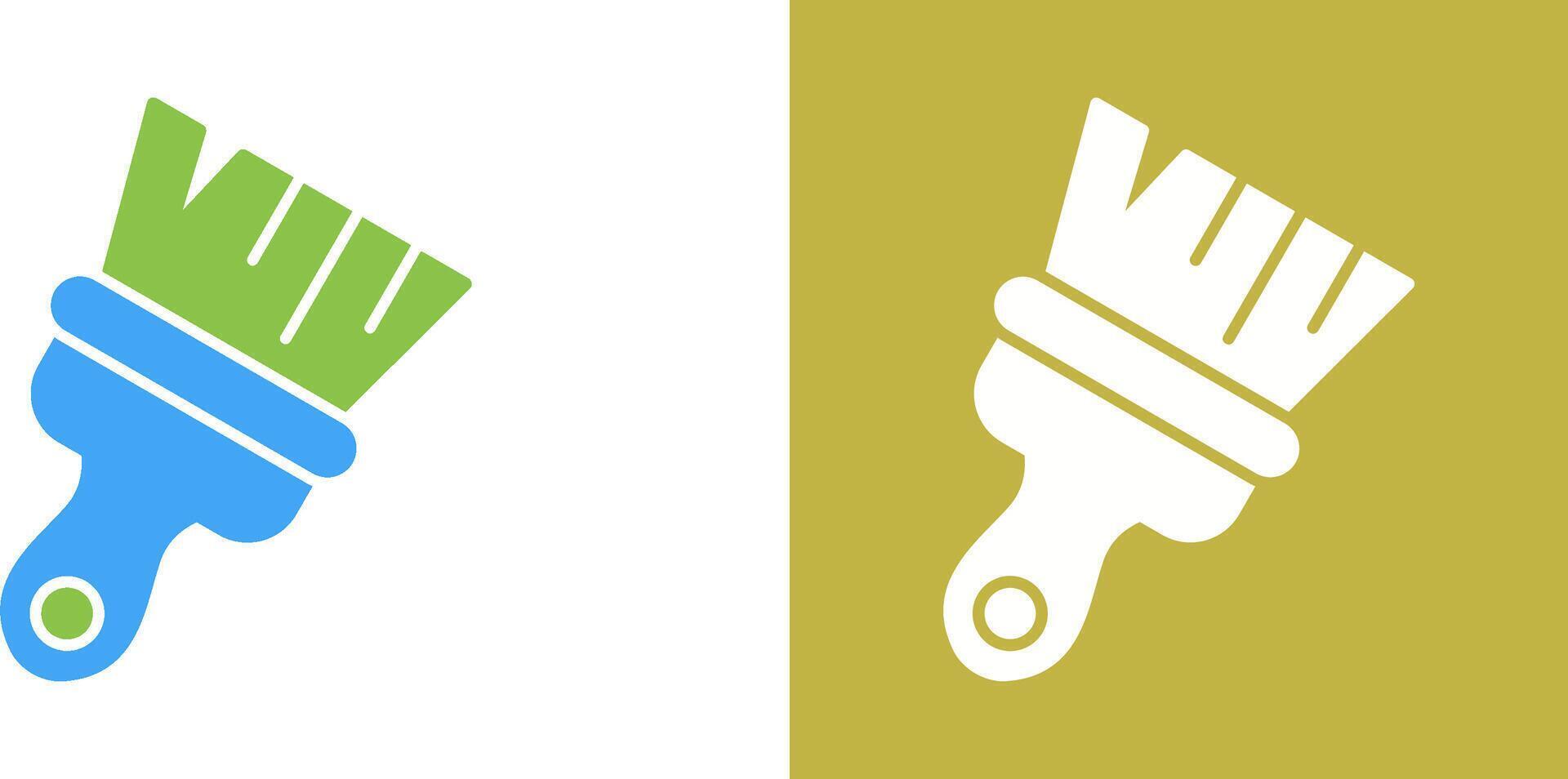 Paint Brush Icon Design vector