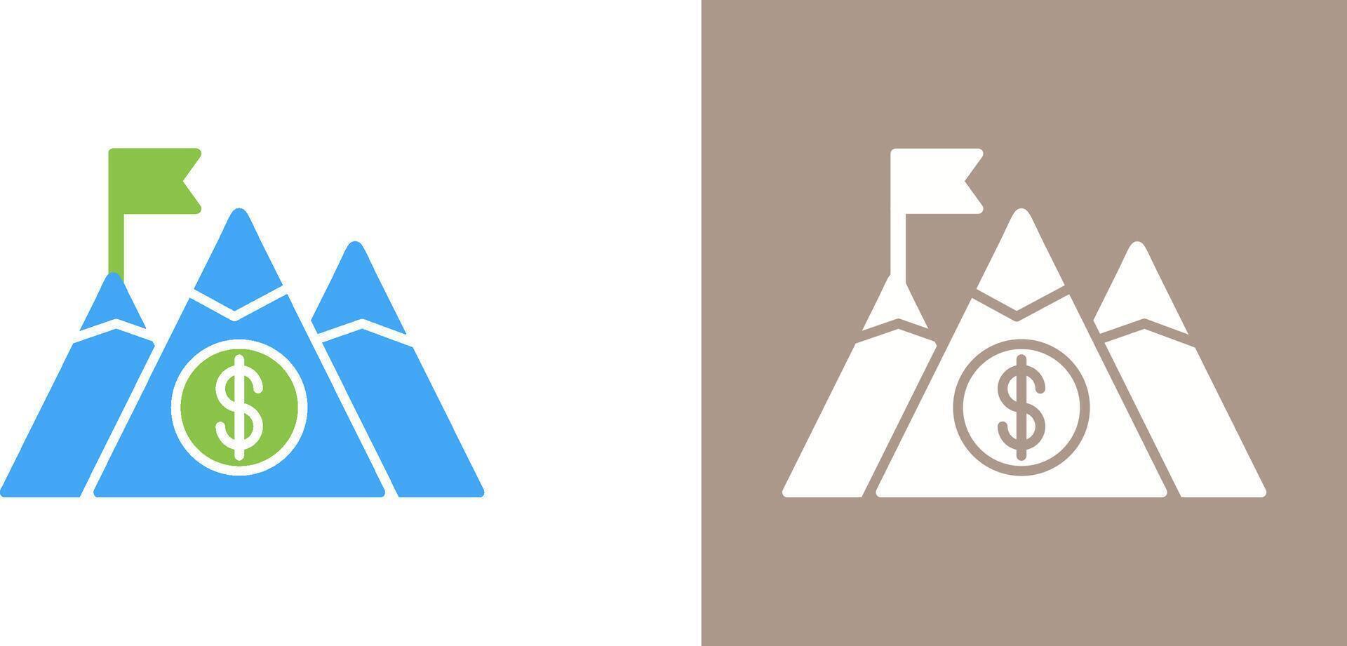 Mountain Icon Design vector