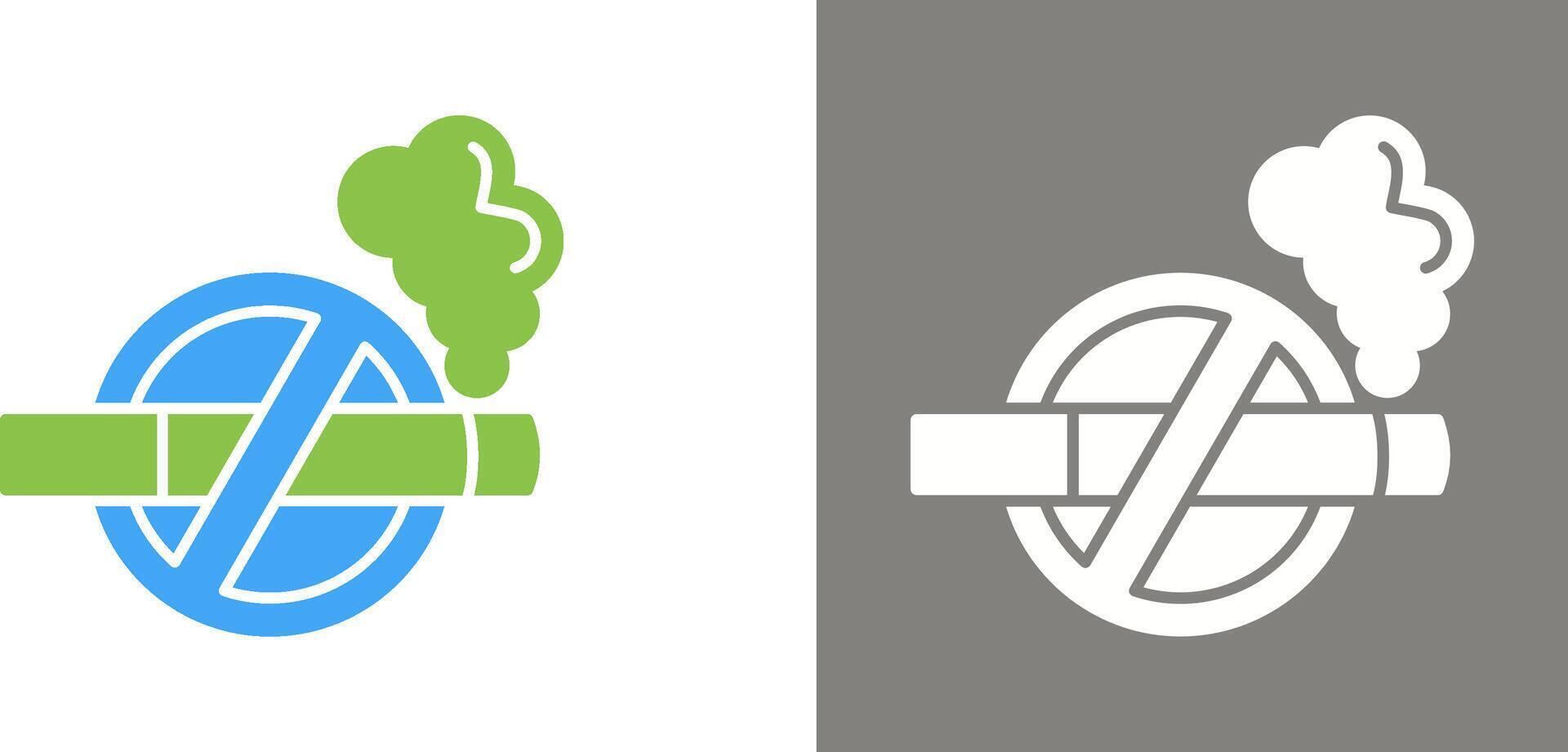 No Tobacco Icon Design vector