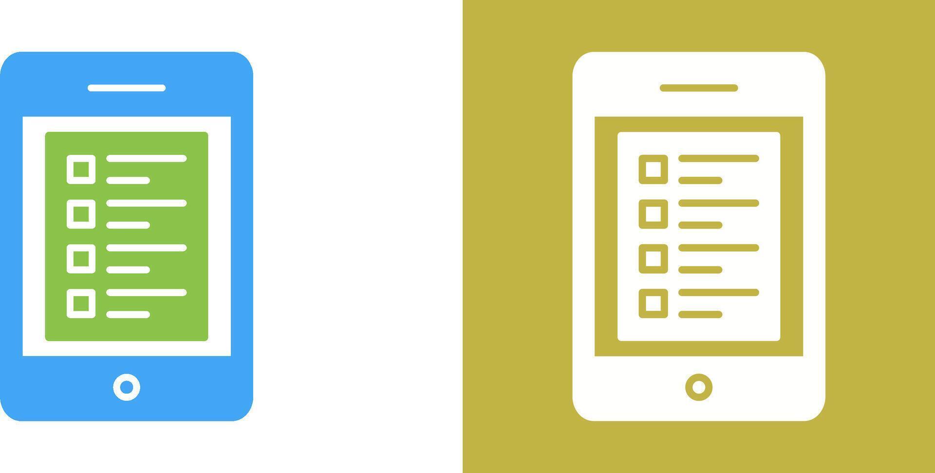 Online Test Icon Design vector