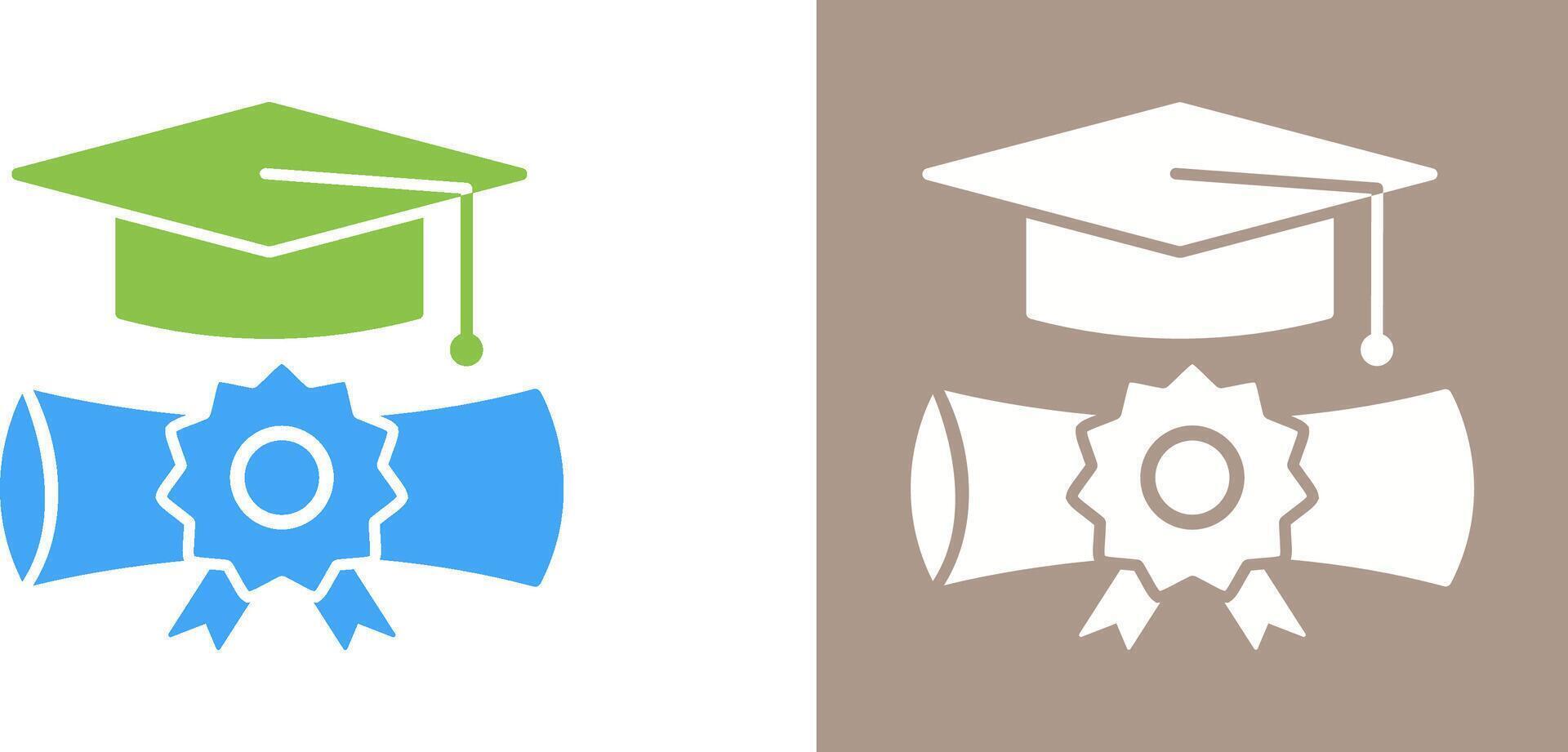 Graduation Icon Design vector