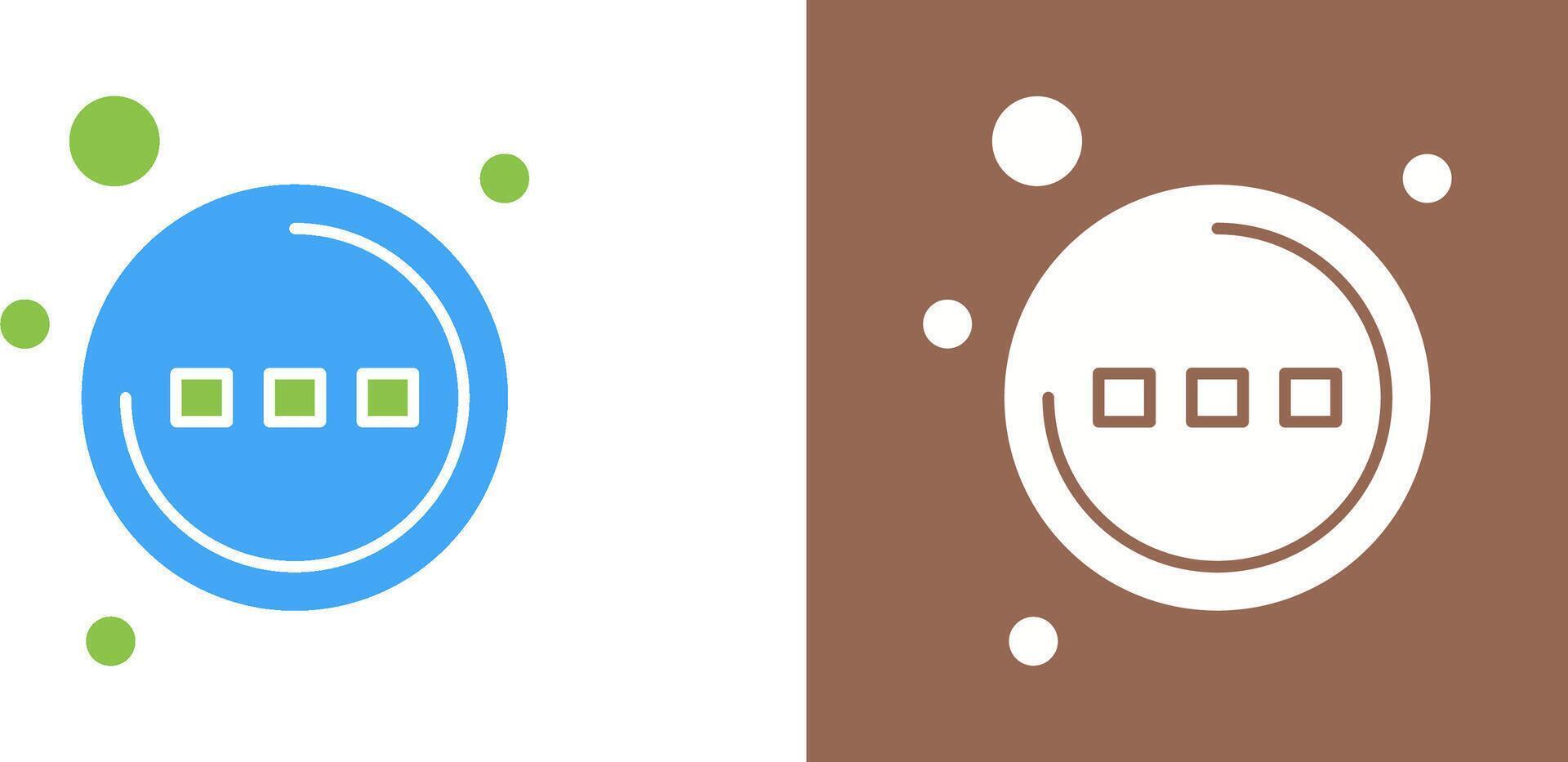 More Icon Design vector