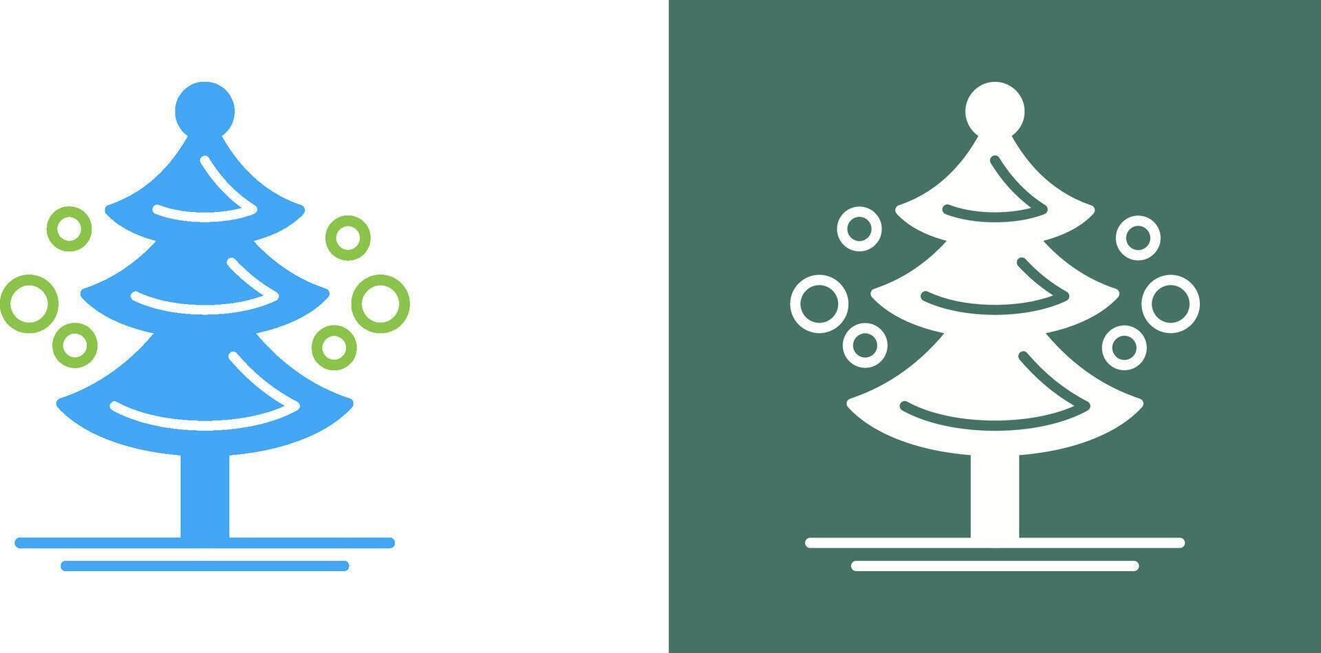 Pine Tree Icon Design vector