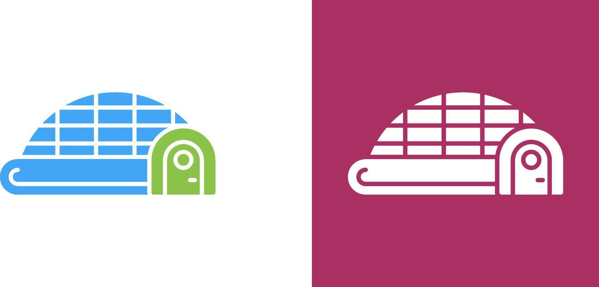Igloo Icon Design vector