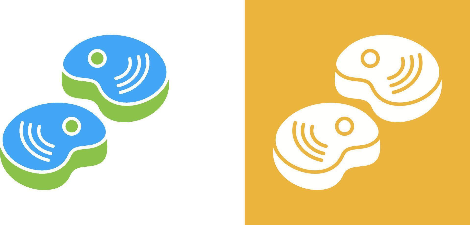 Steak Icon Design vector