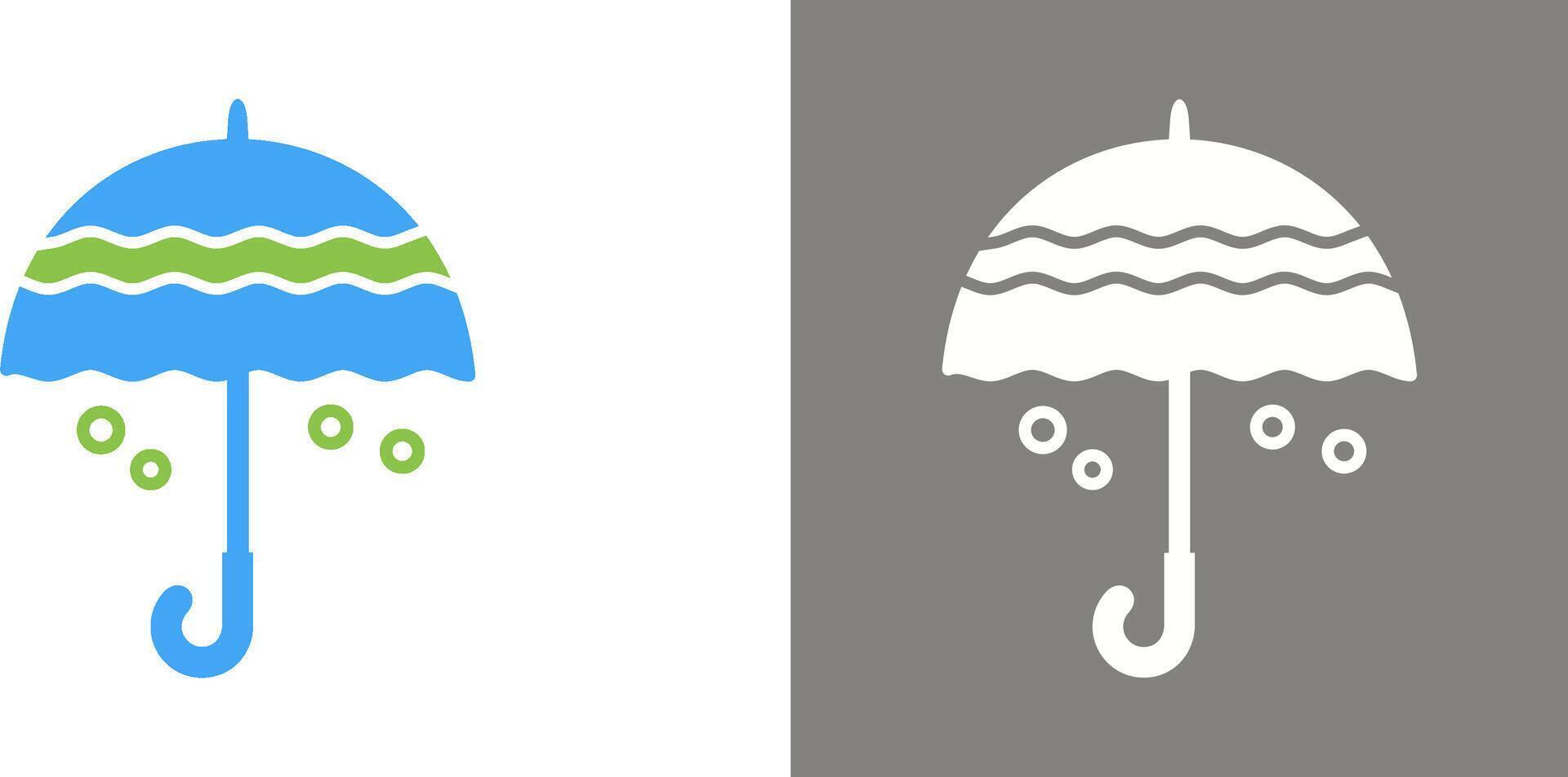Umbrella Icon Design vector