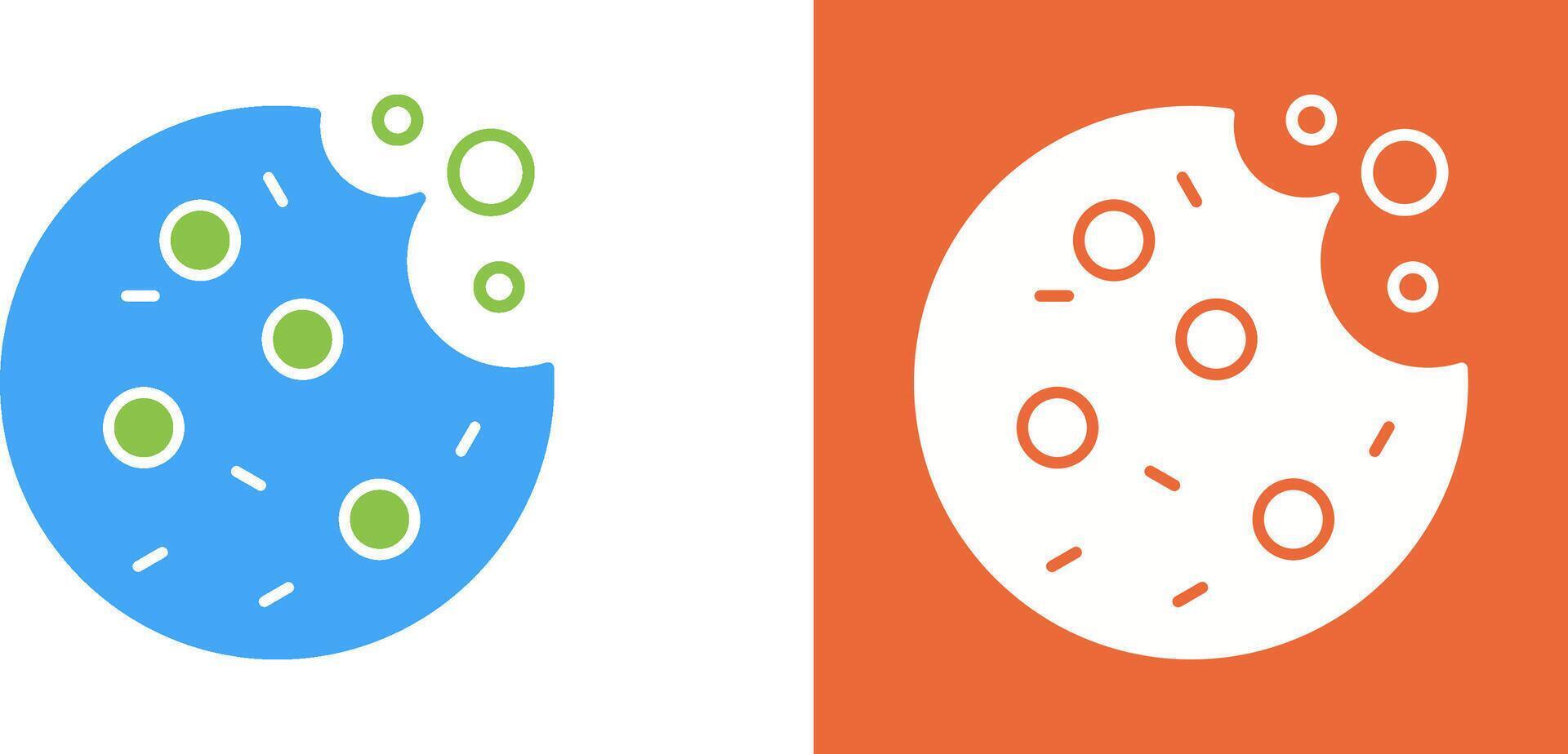 Cookie Icon Design vector