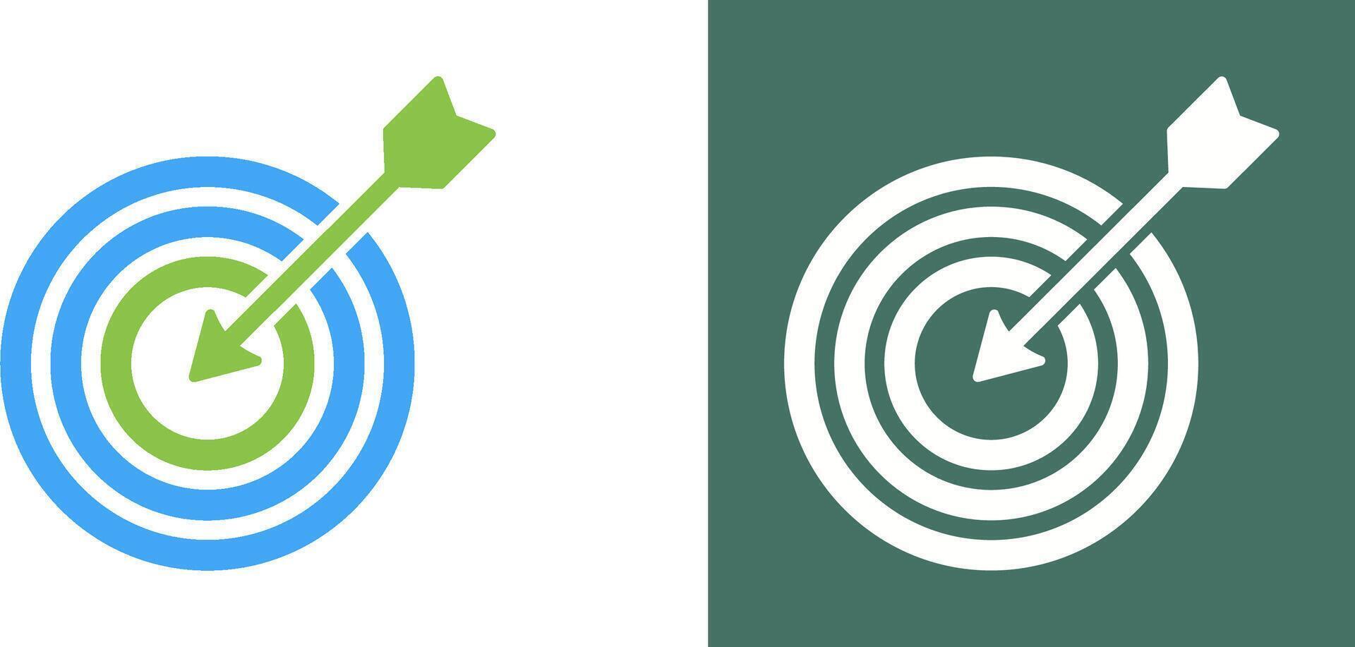 Goal Icon Design vector