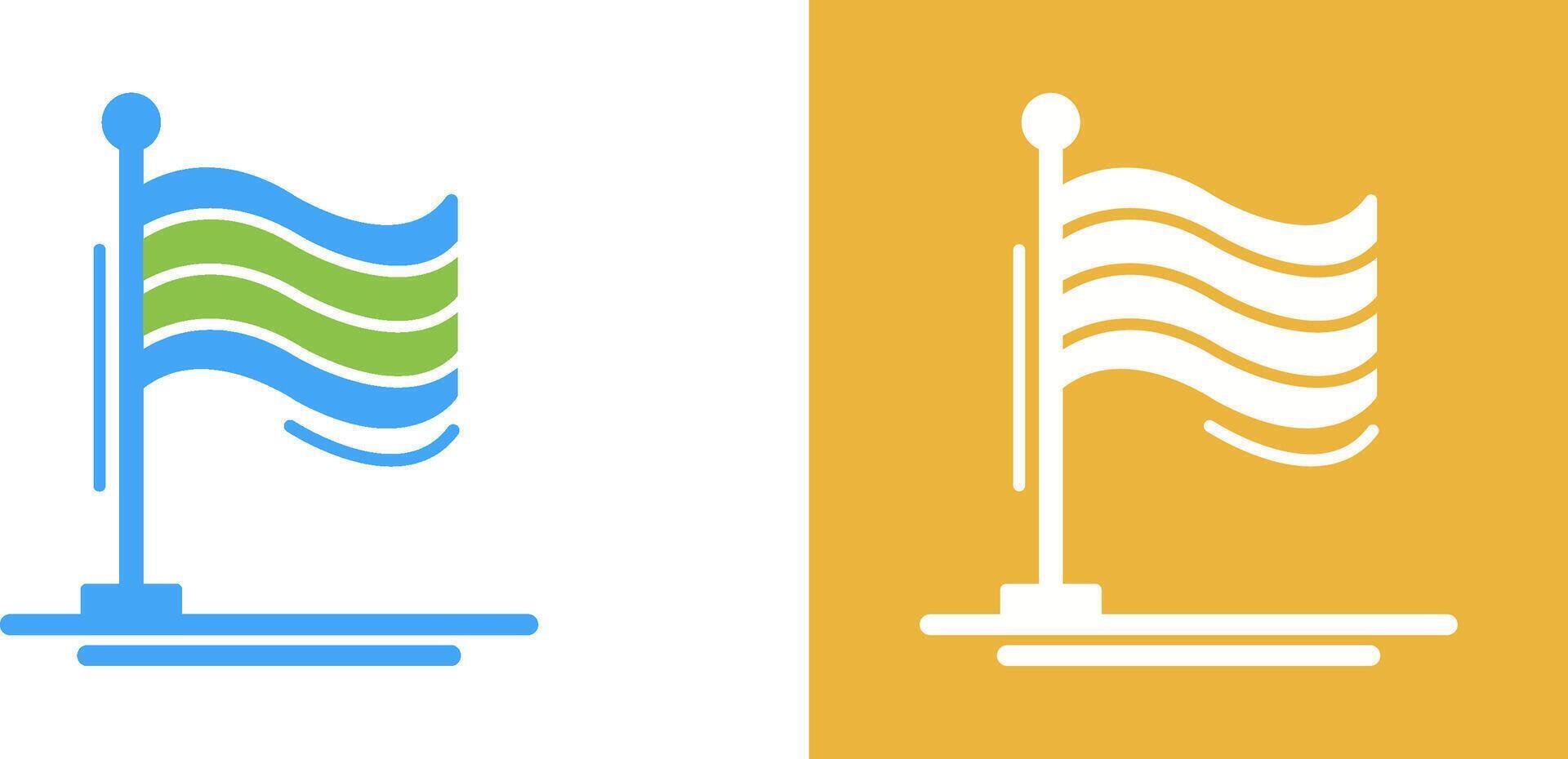 Flag Icon Design vector