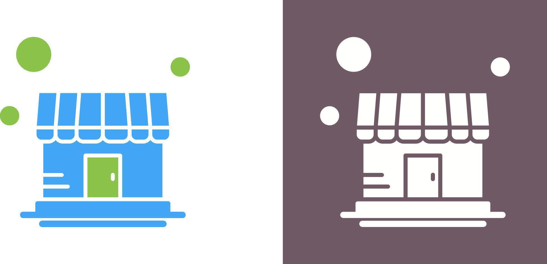 Store Icon Design vector