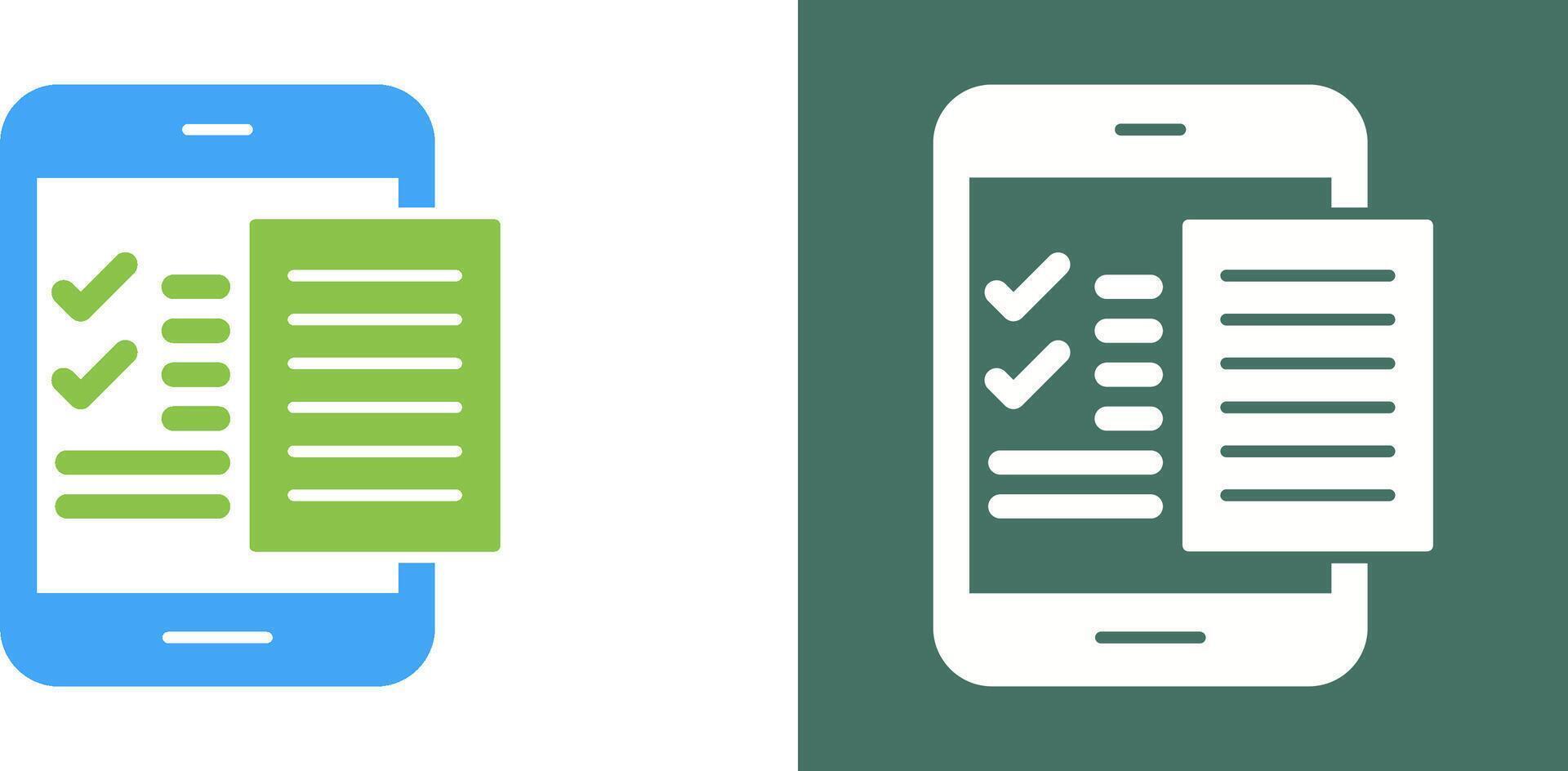 Check List Icon Design vector
