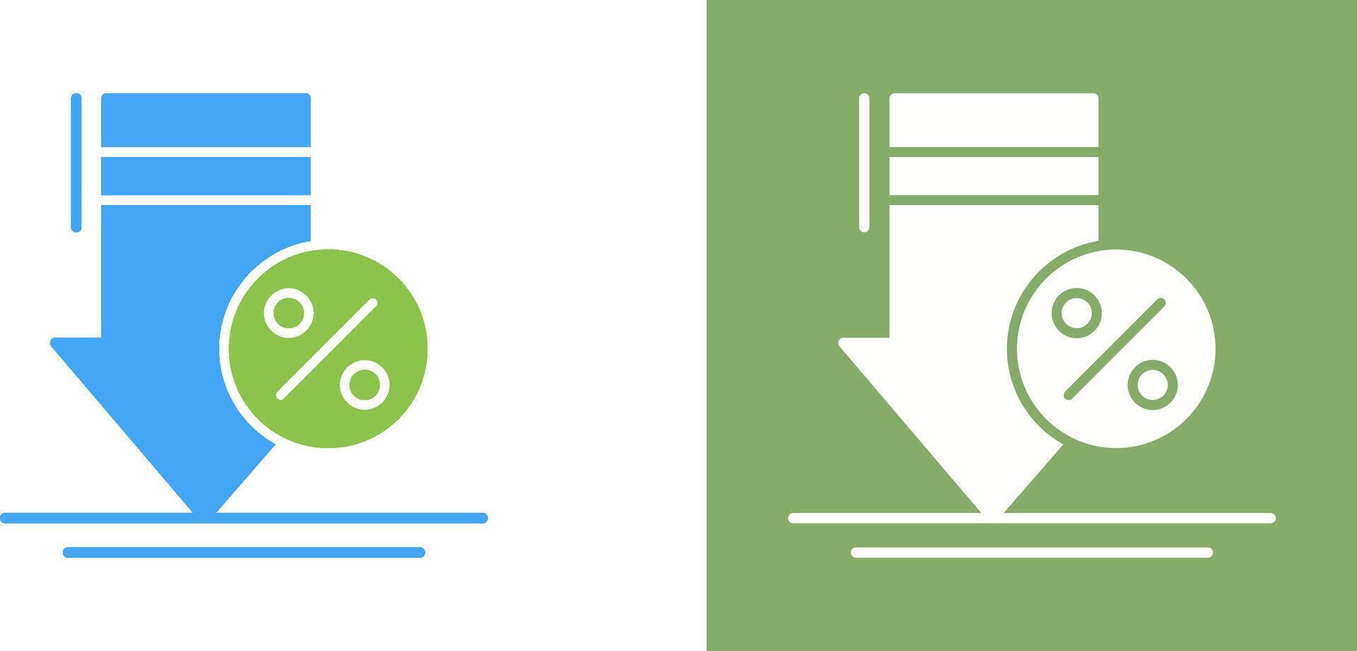 Discount Icon Design vector