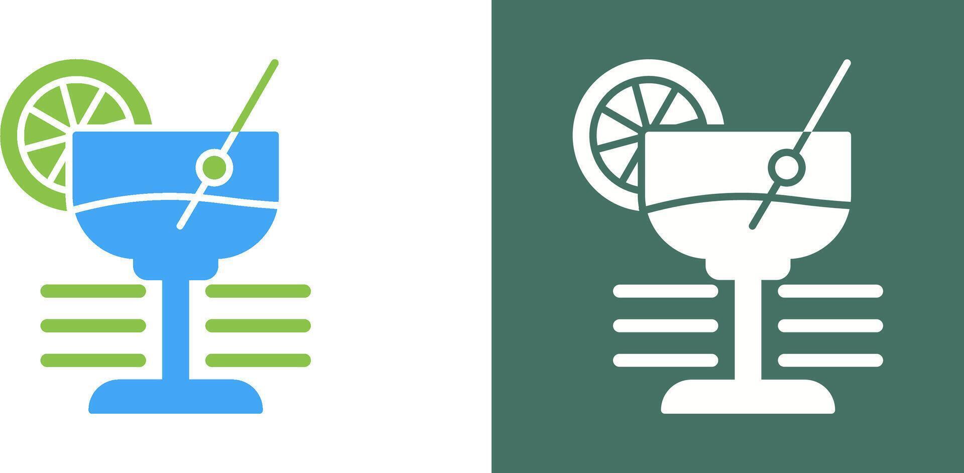 Martini Icon Design vector