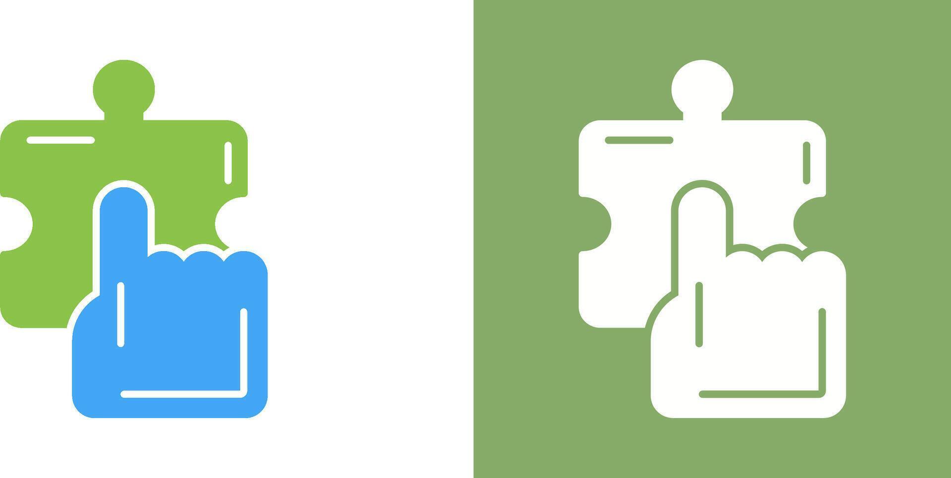 Quick Selection Icon Design vector