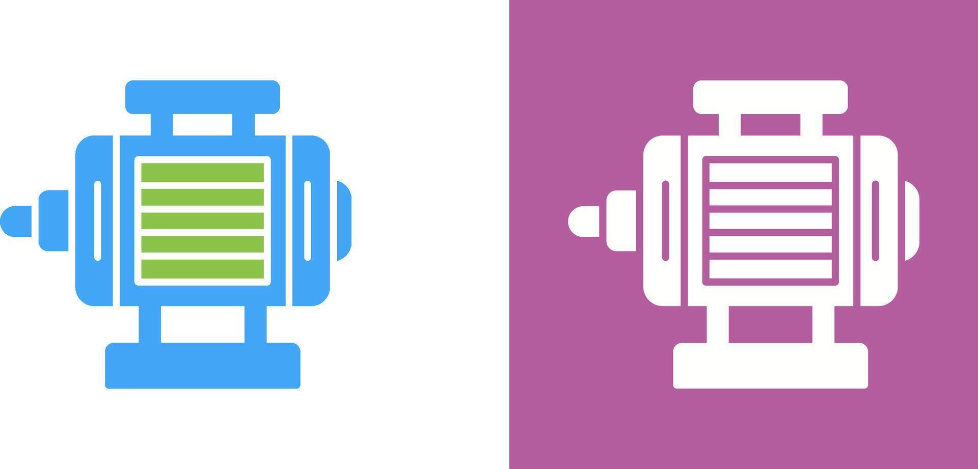 eléctrico motor icono diseño vector