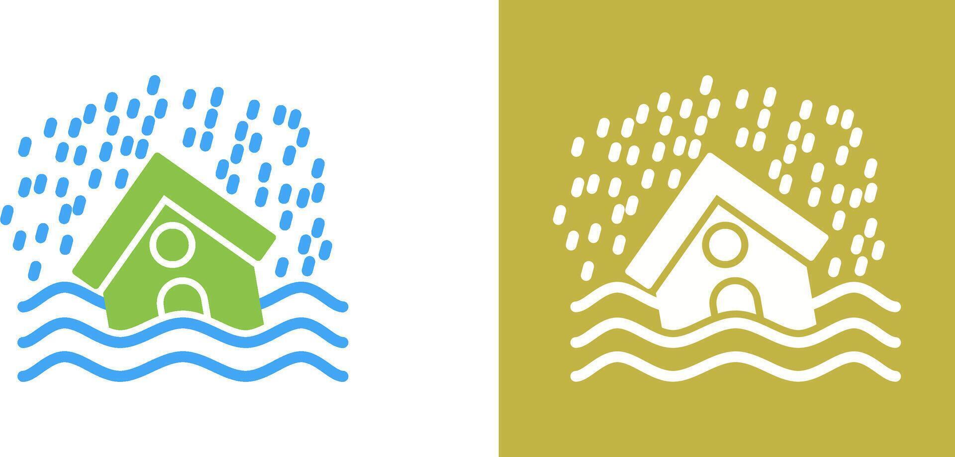 Disaster Icon Design vector