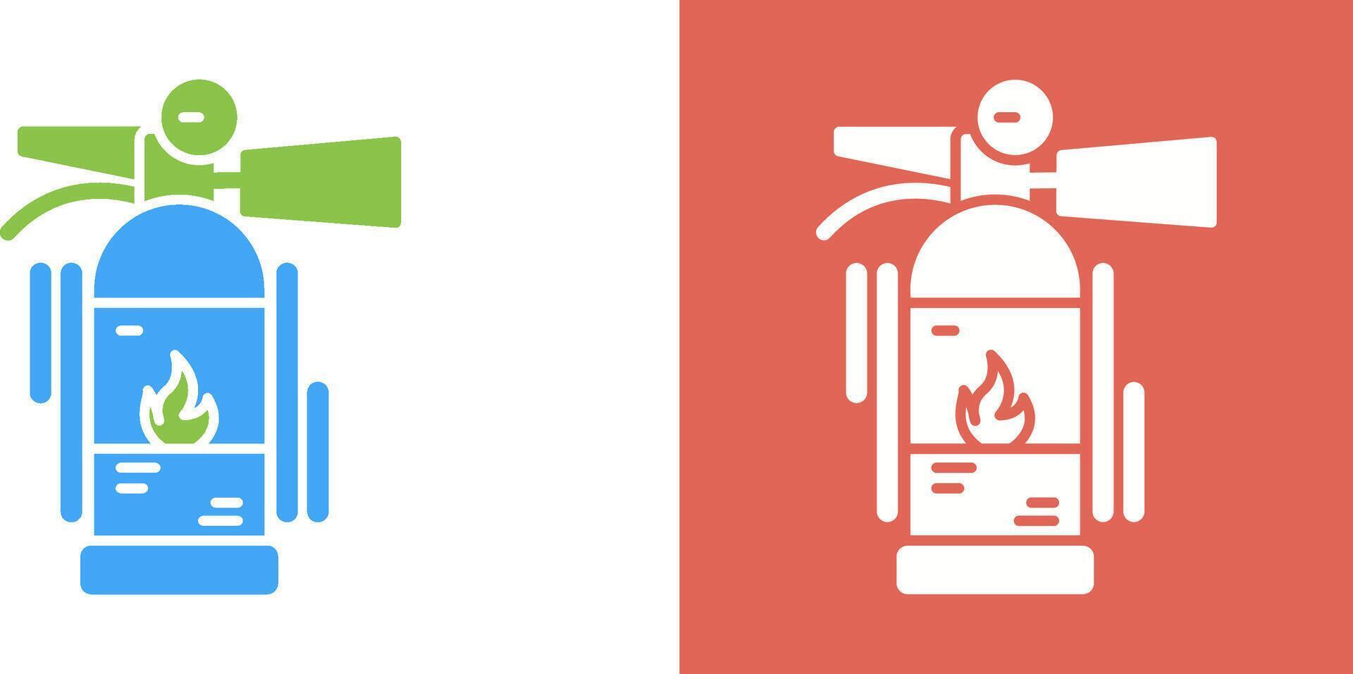 Fire Extinguisher Icon Design vector