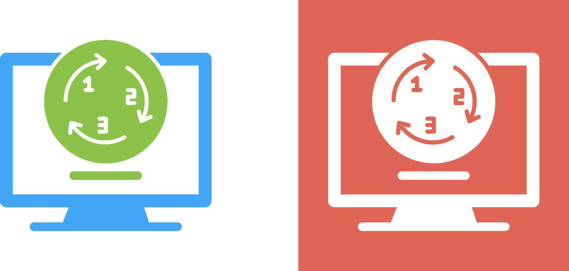 Order Icon Design vector