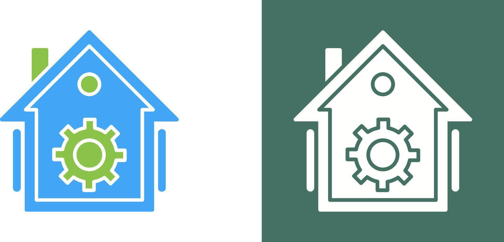 Home Automation Icon Design vector
