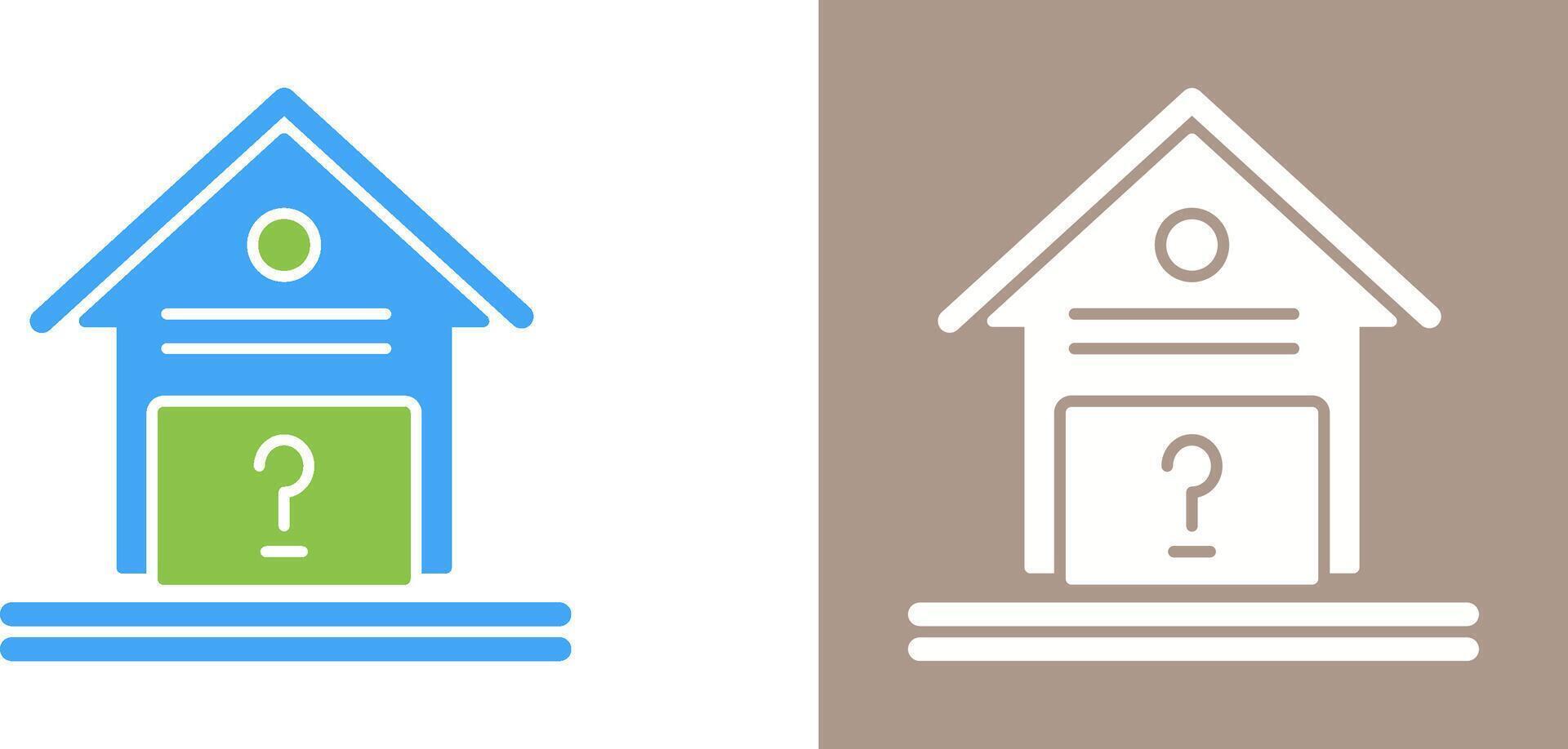 Unknown Icon Design vector