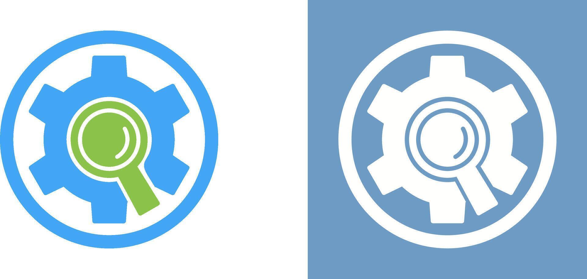 Research Icon Design vector