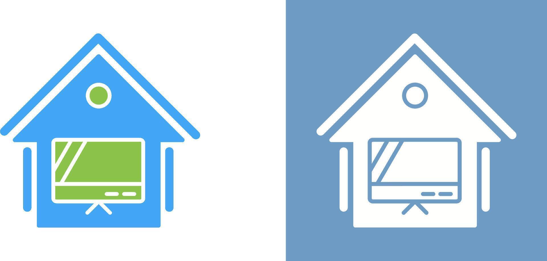 Smart TV Icon Design vector